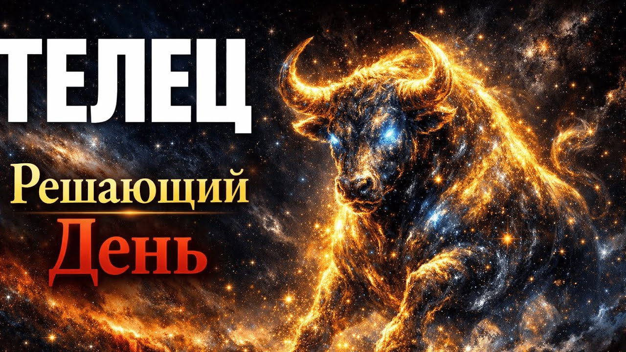 ТЕЛЕЦ: ДЕНЬ КОТОРЫЙ СТАНЕТ РЕШАЮЩИМ. Гороскоп