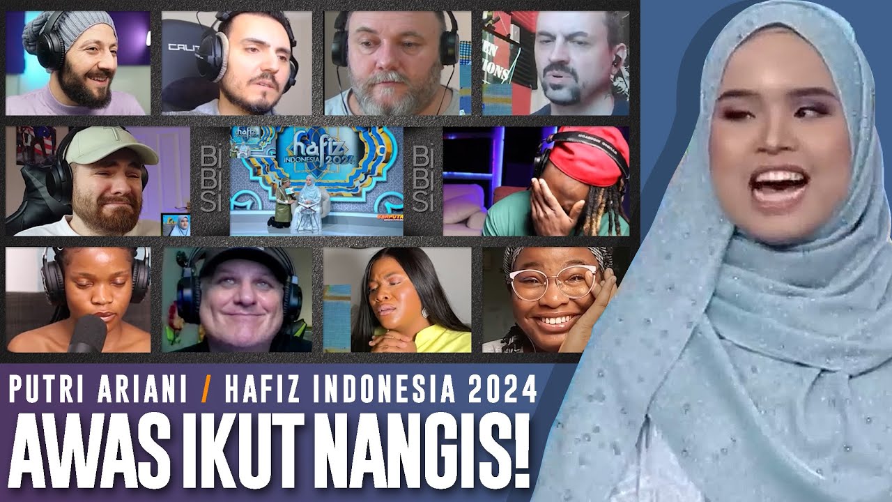 AWAS IKUT NANGIS❗💥 Putri Ariani Hafiz Inonesia 2024 Reaction Mashup bibisi