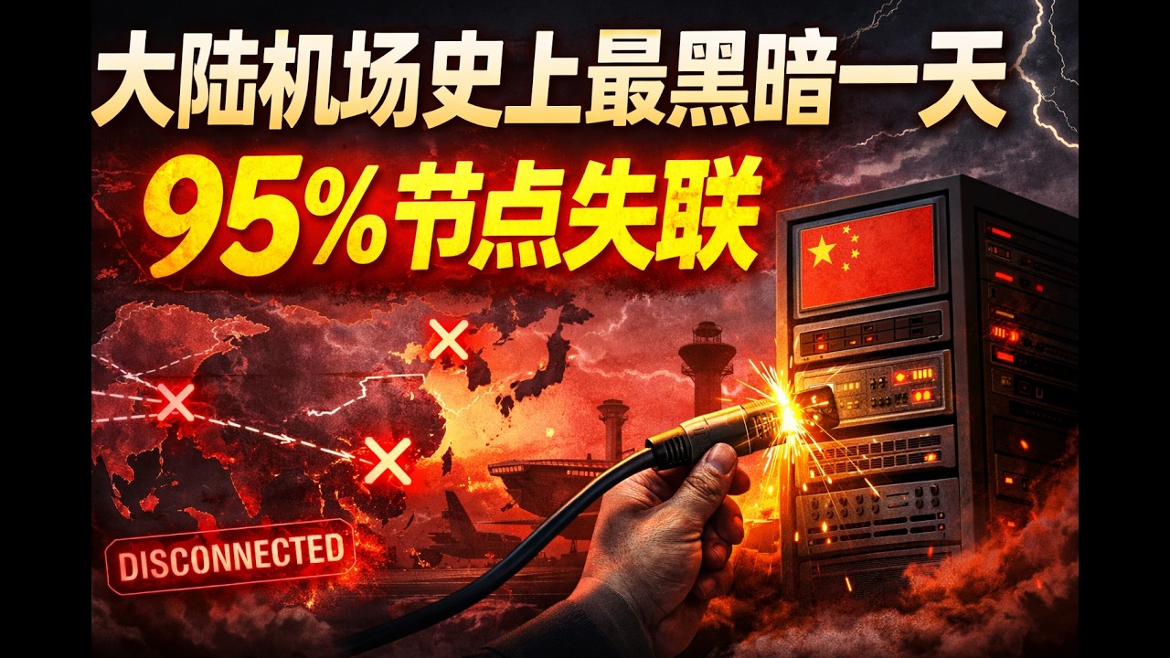 95%机场节点失联，这次为什么几乎全挂了？