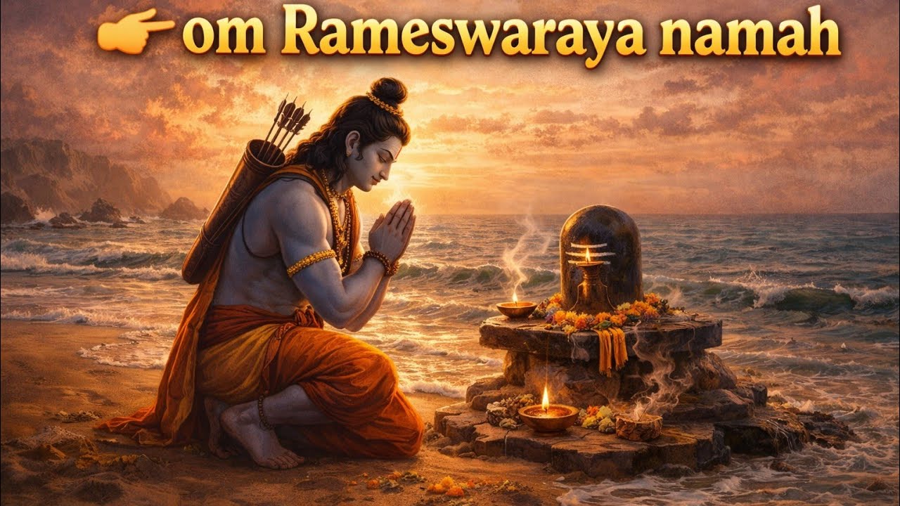 Om Rameswaraya Namah | 108 Times Chanting | Powerful Shiva Mantra |