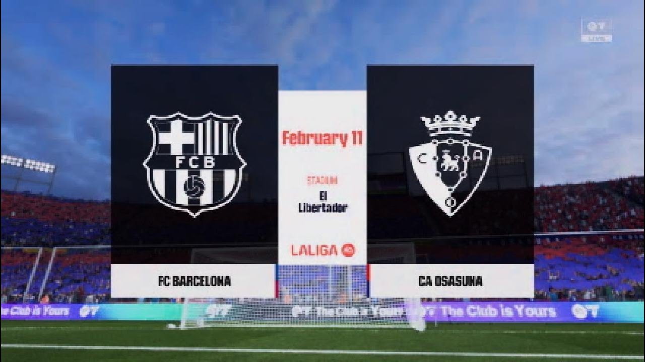PS5 EA FC 26 Barcelona Vs Osasuna (With Dutch Commentary)