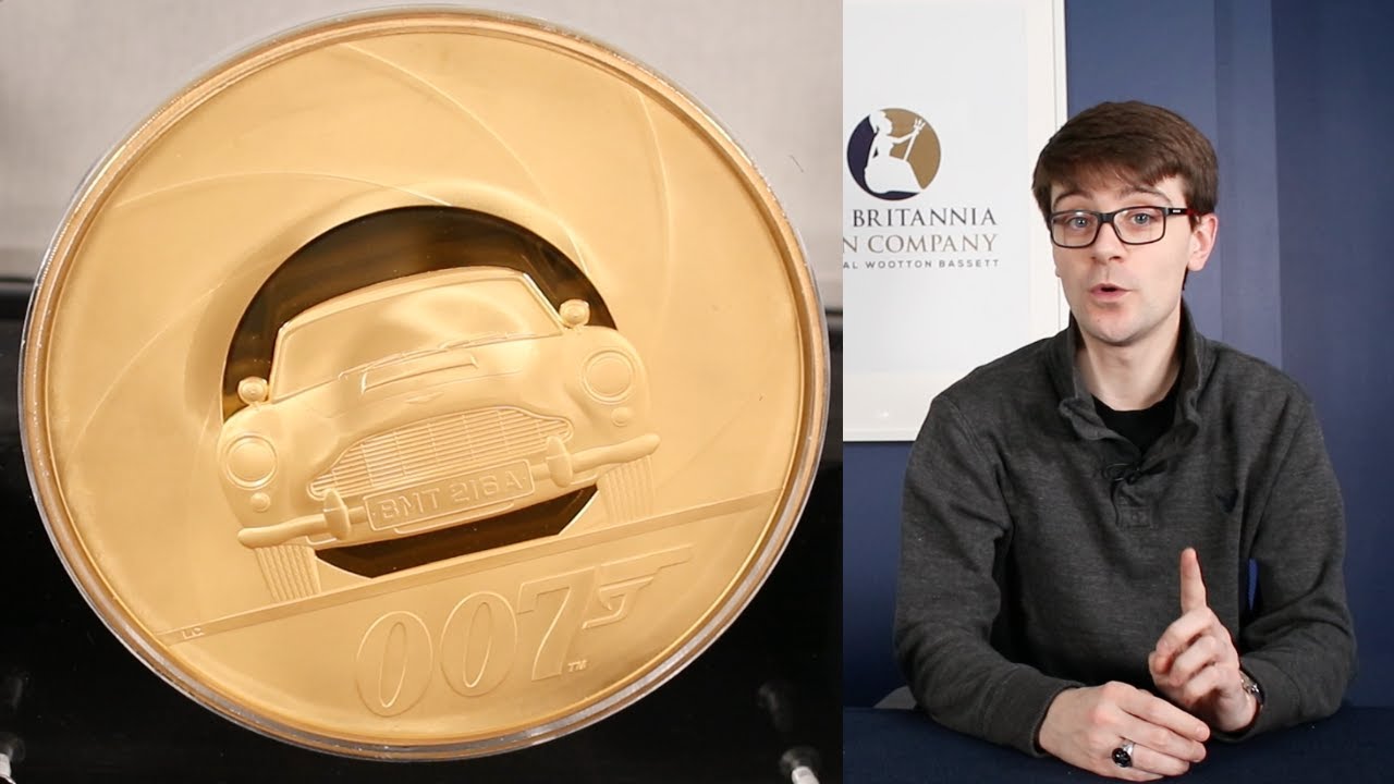 &pound;175,000 2kg Gold James Bond Coin!!!
