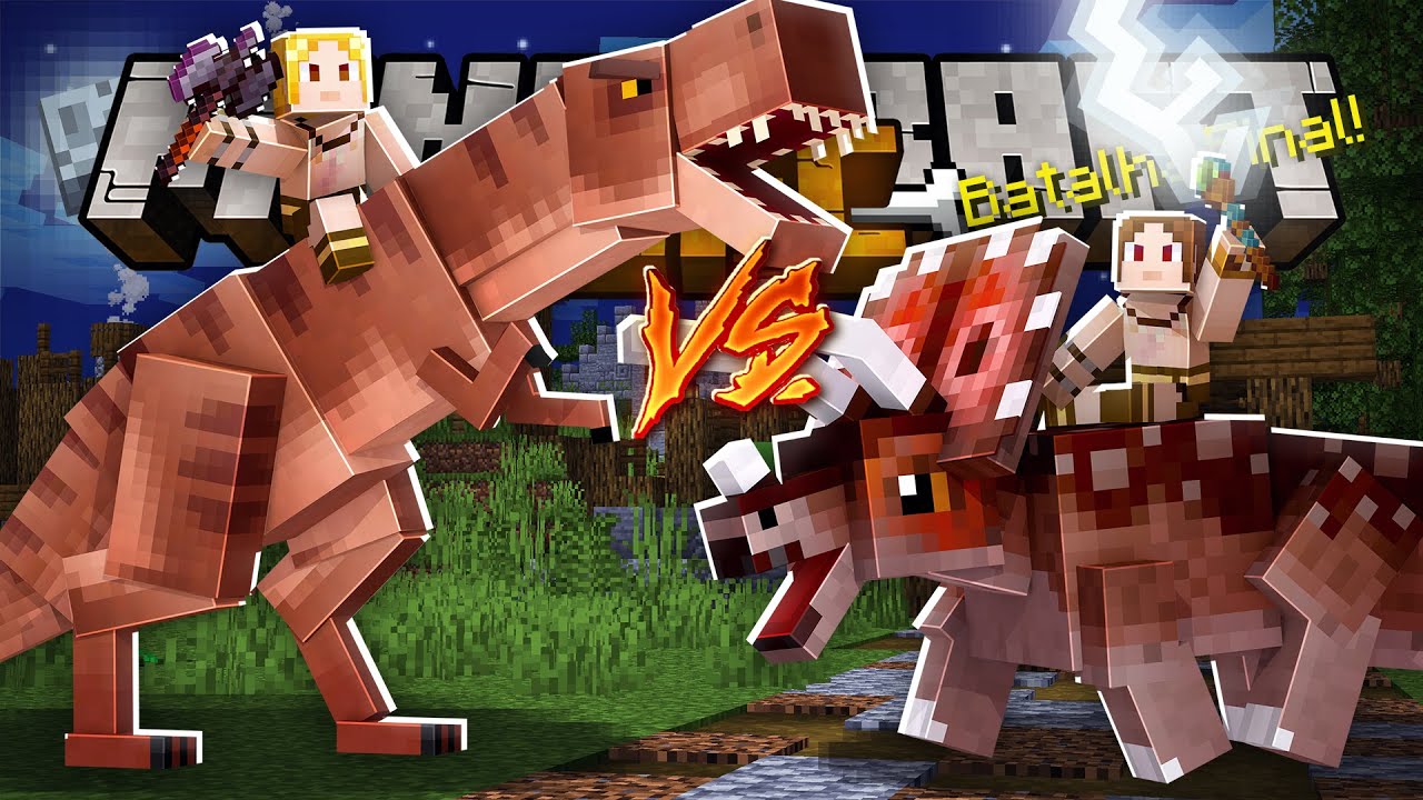 FOREVER VS NEVER BATALHA PRIMAL ! - MINECRAFT UFC #15