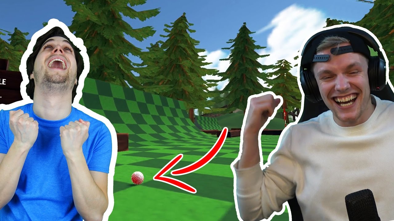 MET ENZO BIZARRE GOLFBANEN SPELEN!