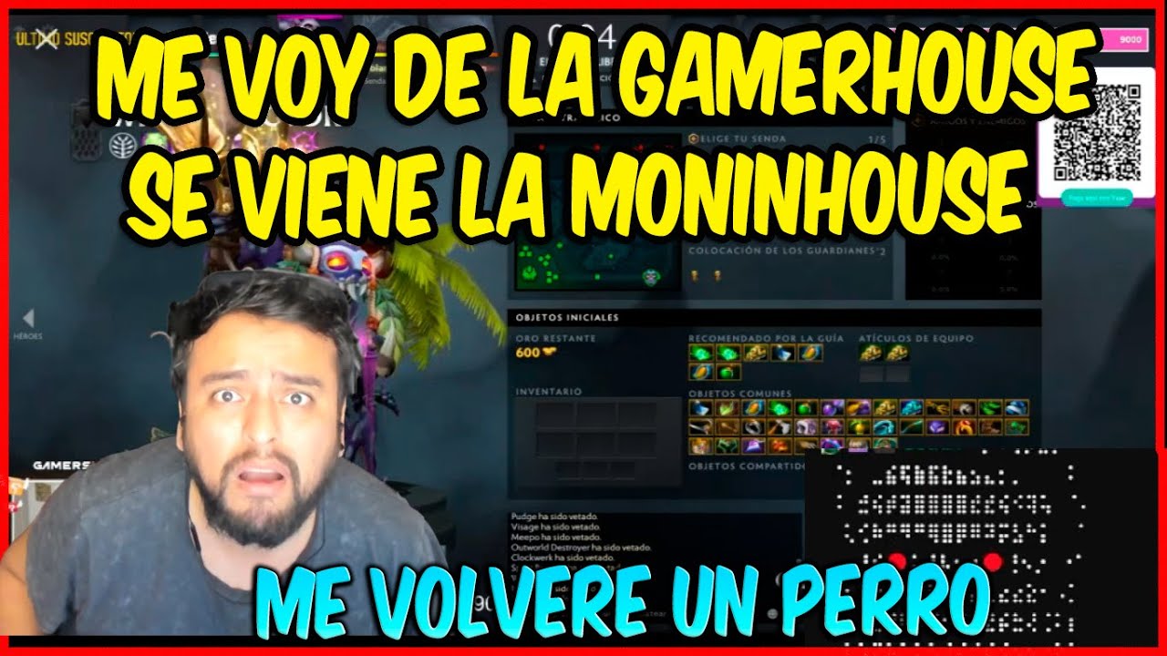 😮ME VOY DE LA GAMER HOUSE🤣ME VOLVERE TODO UN PERRO 🐕‍🦺🐕‍🦺