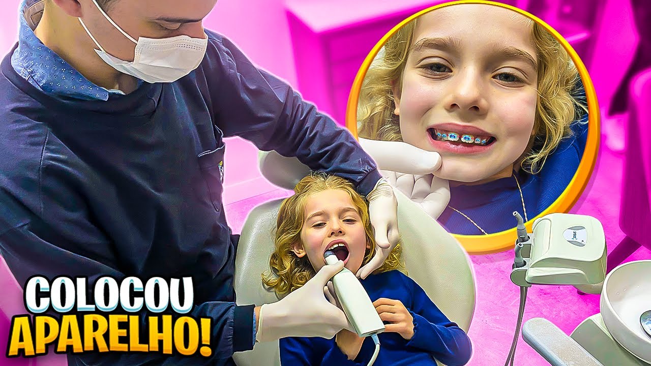 Aos 7 anos, JULINHA VAI TER QUE COLOCAR APARELHO 😭