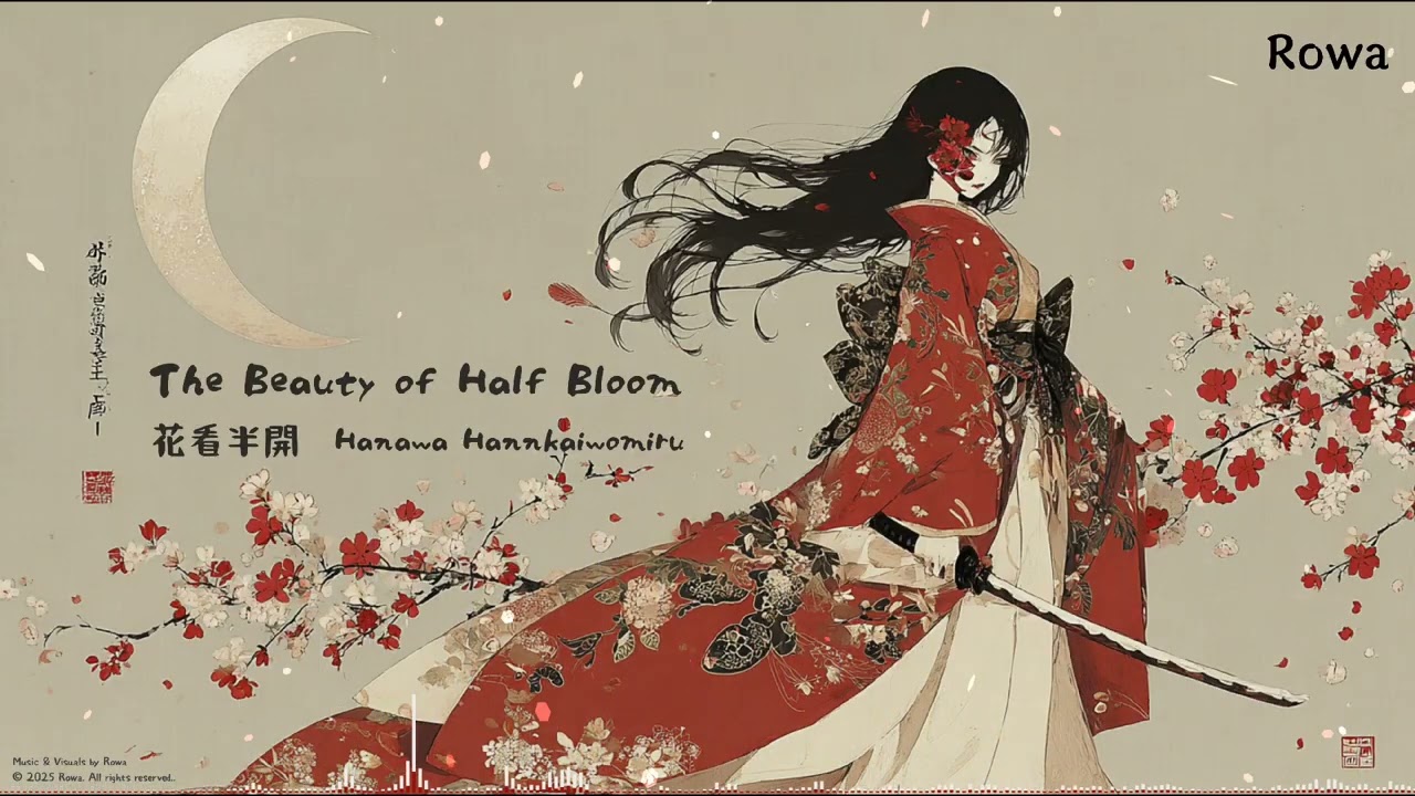 Rowa : The beauty of half bloom -- 花看半開