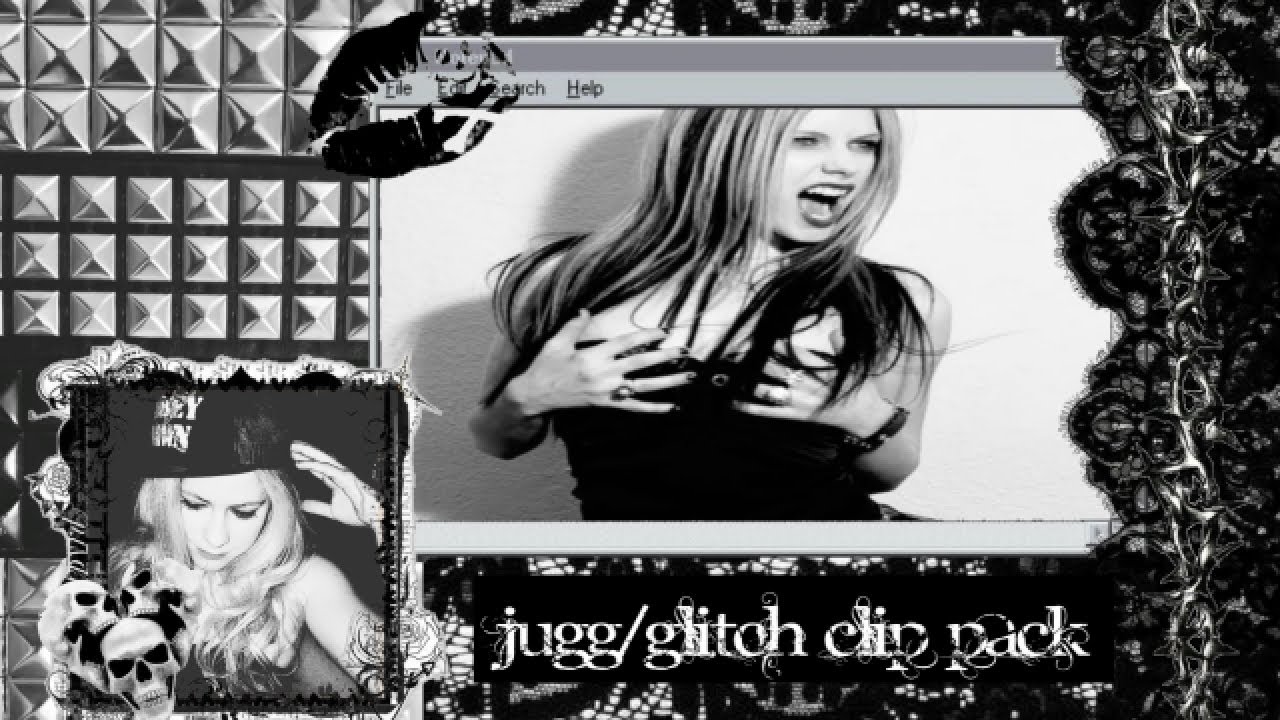 jugg/glitch clip pack | videostar ⋆