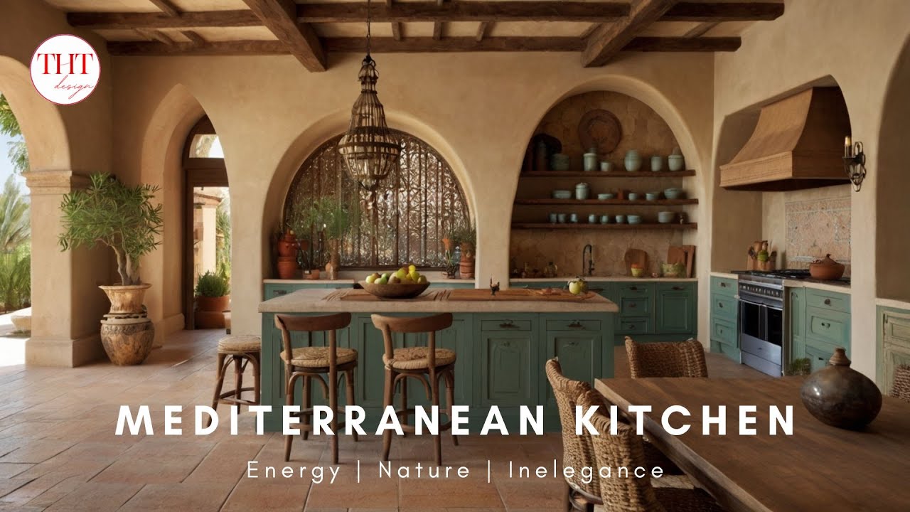 Mediterranean kitchen design Inspiration