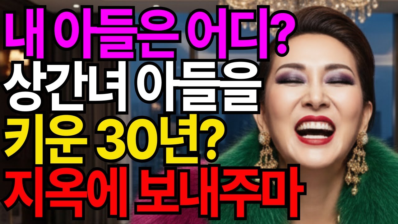 내 아들인 줄 알았는데...30년 뒤 밝혀진 남편의 소름 끼치는 설계