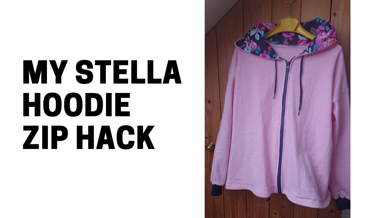 MY STELLA HOODIE Sewing Pattern. My Stella Joggers Sewing Pattern. How I reduced waste.