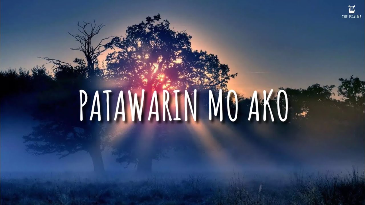 Patawarin Mo Ako - Kris Lawrence/ ASOP Festival (Lyrics Video)