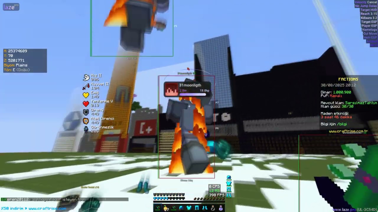 Craftrise Factions - Edit Avı #craftrise #factions #vs
