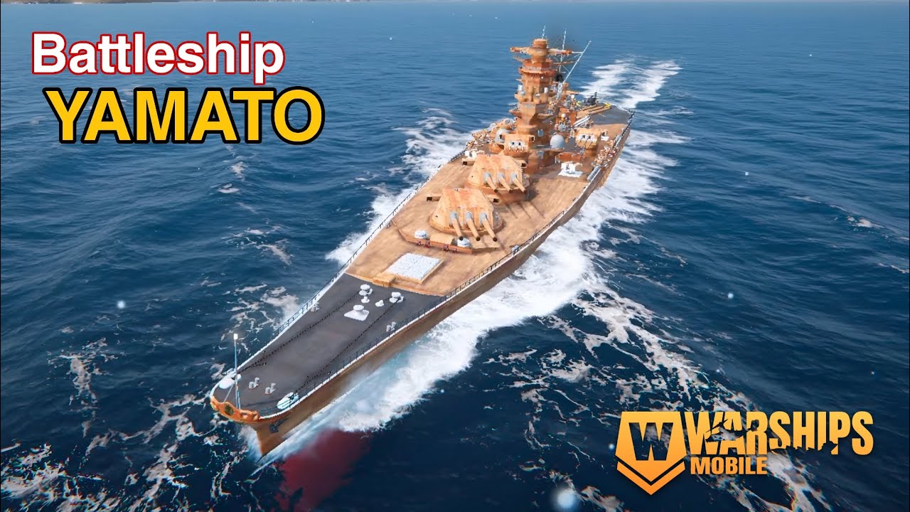 WARSHIP MOBILE - Strong Battleship gameplay IJN YAMATO