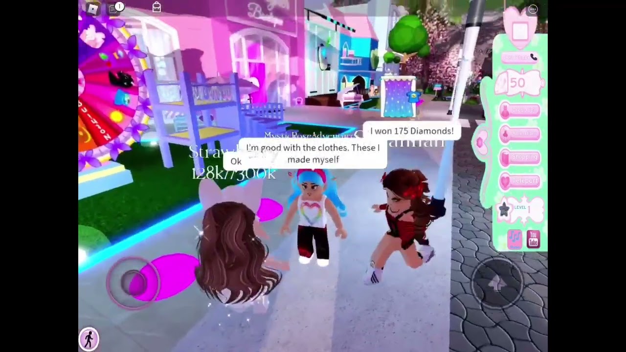 New game try {Royal High/Roblox}