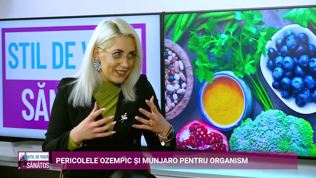 Stil de Viață Sănătos - Pericolele Ozempic și Munjaro pentru organism - 28 ianuarie 2026