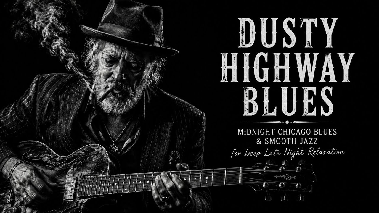 Smooth Midnight Blues 🎸 | Relaxing Blues & Jazz for Late Night