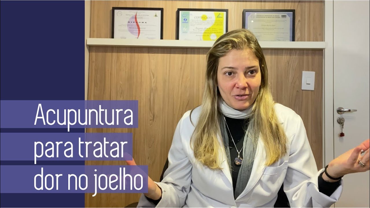 Acupuntura para tratar dor no joelho
