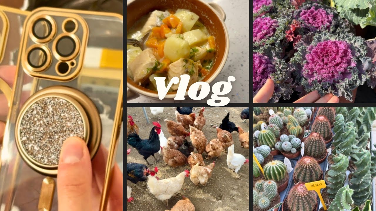 Temu Unboxing, Lohikeitto soup 🇫🇮, Fresh Farm Eggs 🥚 Garden Center 🪴| Vlog