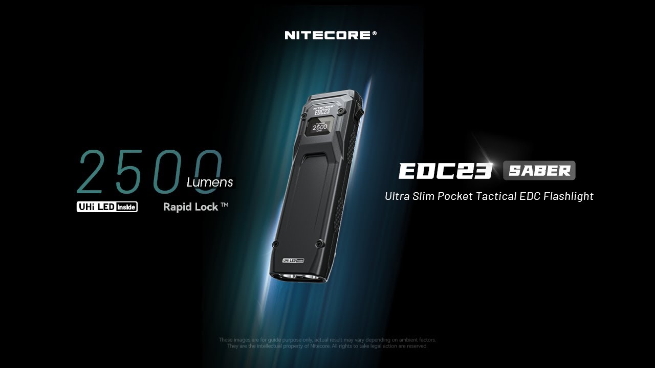 Идеальный EDC-фонарик существует — Nitecore EDC23