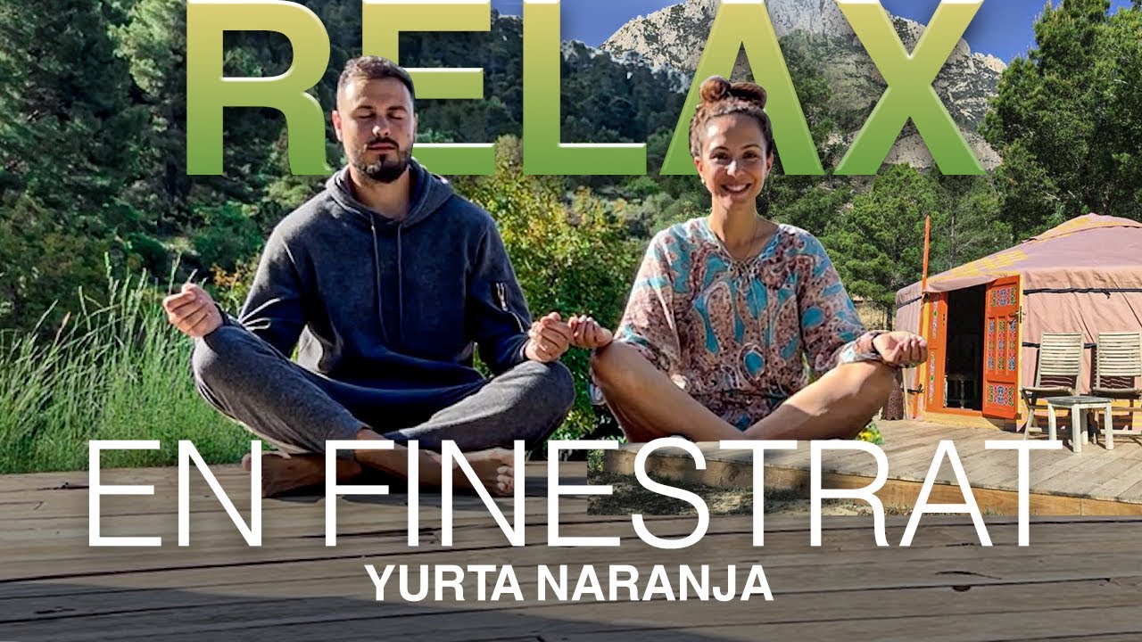 Relax en Finestrat. Yurta Naranja. Alegria inmobiliaria