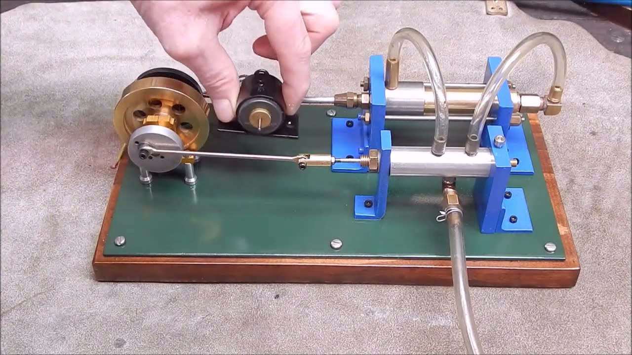 A model steam engine project finished and the state of play