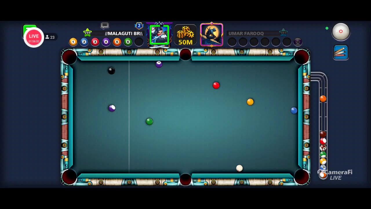 IRANILDO 8 BALL POOL's broadcast