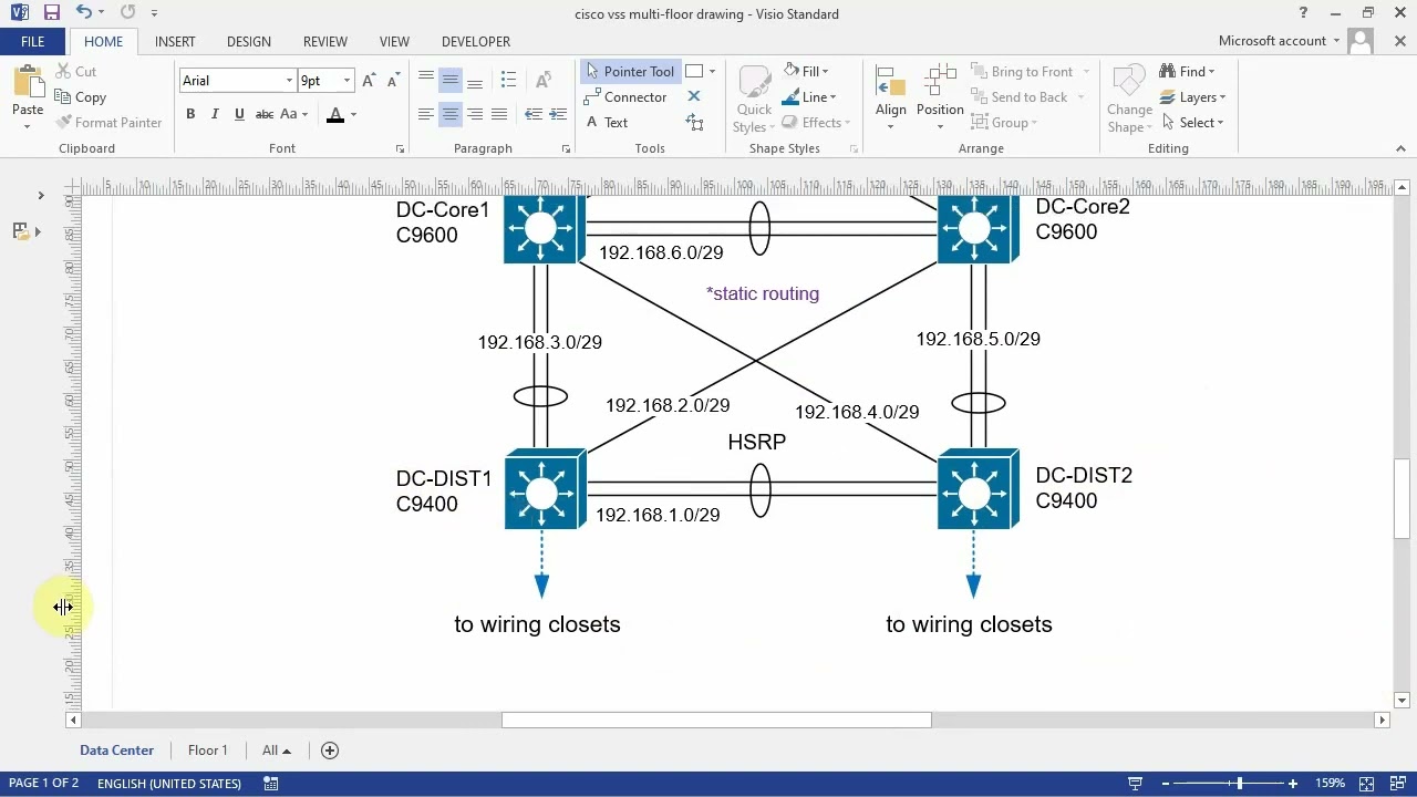 Document Your Network Design with Visio Drawing Tool