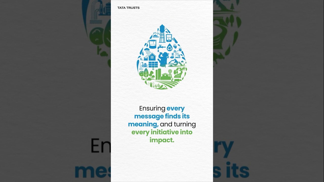 Turning Every Initiative Into Impact | One Water One Community | WaSH | Tata Trusts