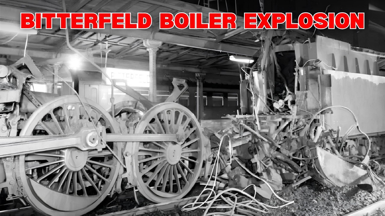 Steam Boiler Explosion Soviets Tried to Hide: Bitterfeld Wreck 48 years Later