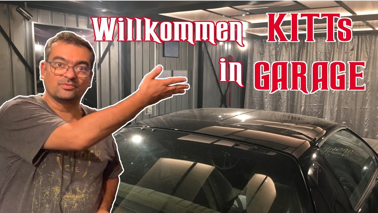 So habe ich KITTs Garage zum KNIGHT RIDER 