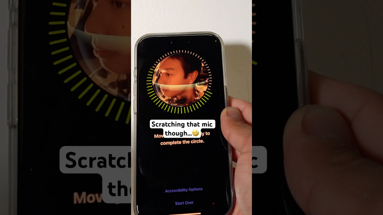Как настроить Face ID на iPhone 📱👀 #apple #iphone