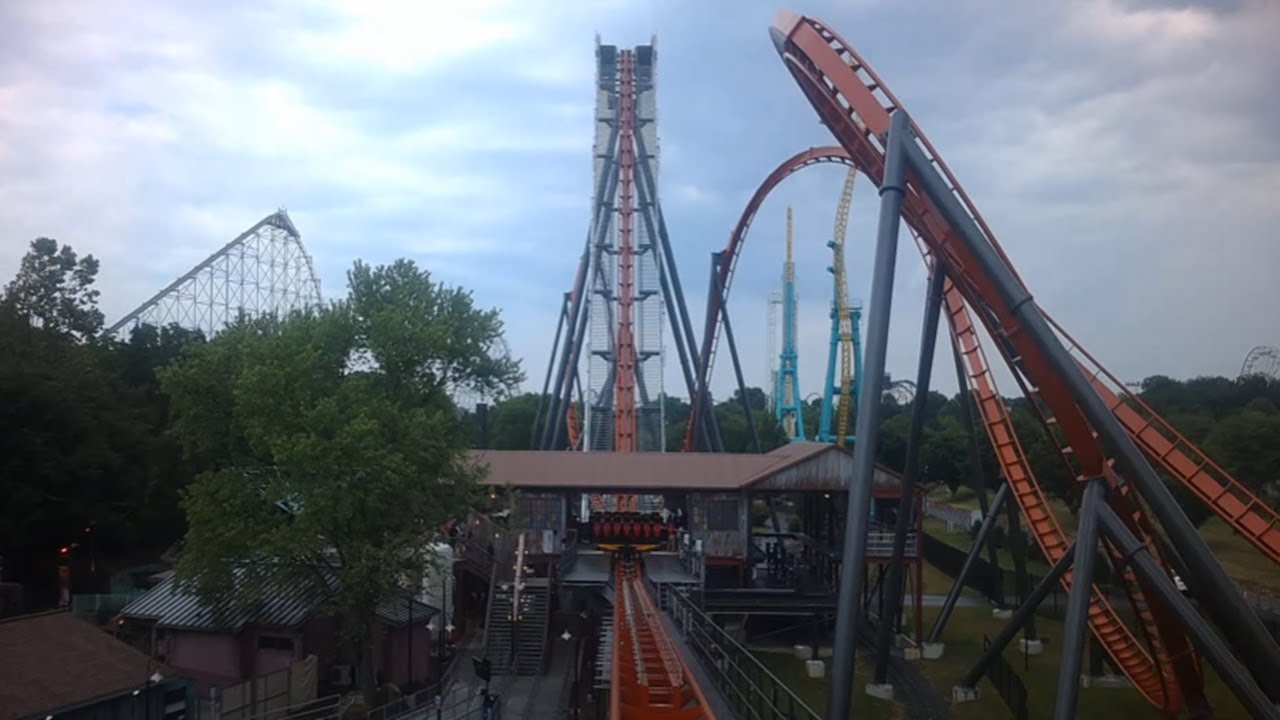 Iron Menace - Dorney Park - Front Row (4K HD POV) - July 2024