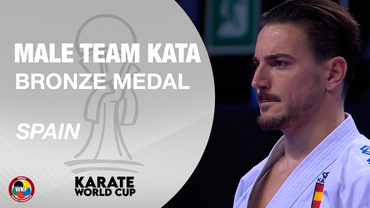 SPAIN MALE TEAM KATA | BRONZE MEDAL | KARATE WORLD CUP 2024 | WORLD KARATE FEDERATION