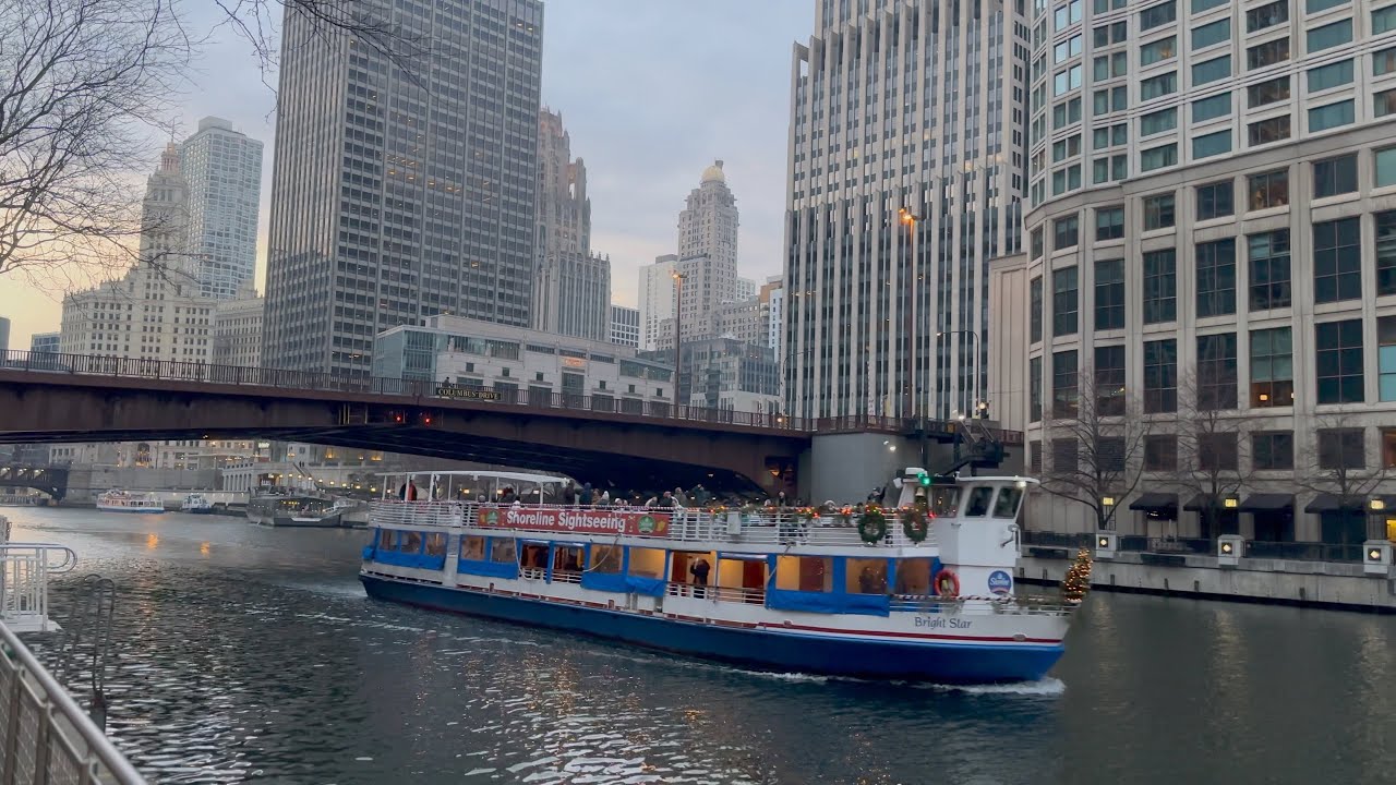 [4K][CINEMATIC] Quite Chicago River - Jan 2023 special, Monthly Chicago City Walk