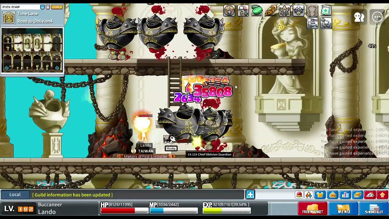 MapleStory World-Artale(Global) 忘卻4 拳霸 415萬 (初步測試)