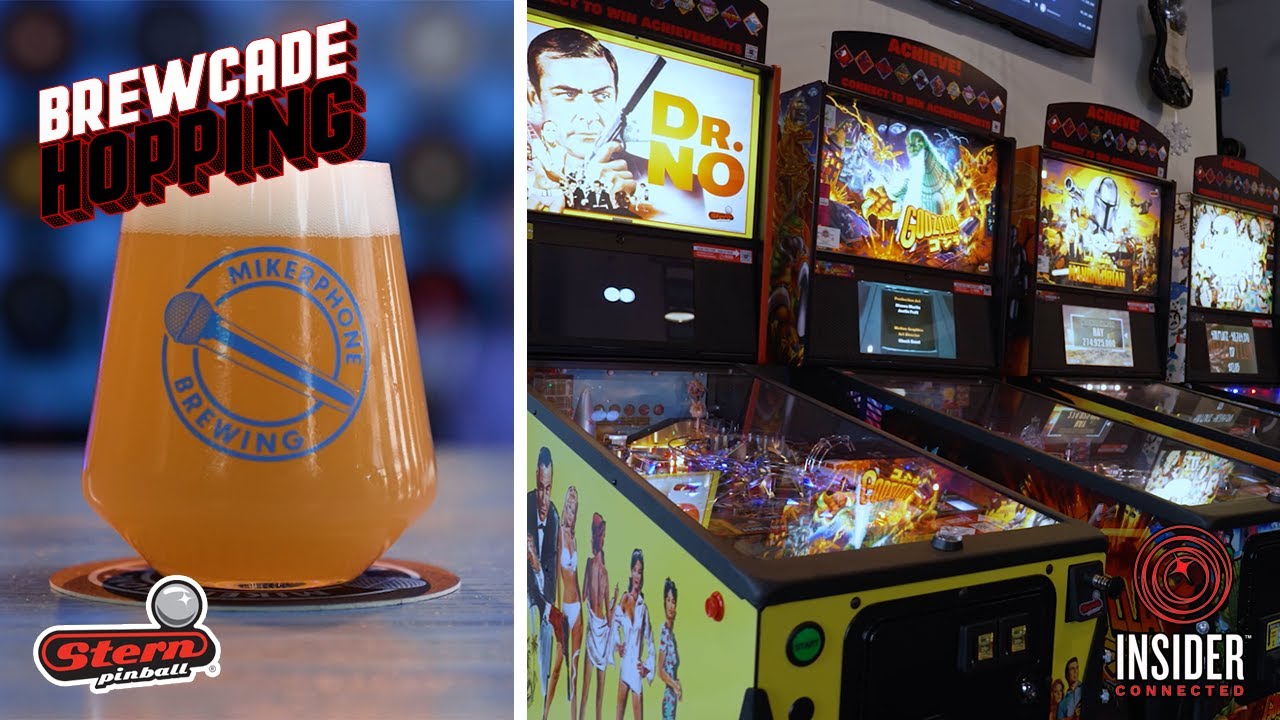 Stern Pinball's Brewcade Hopping with Mikerphone Brewing