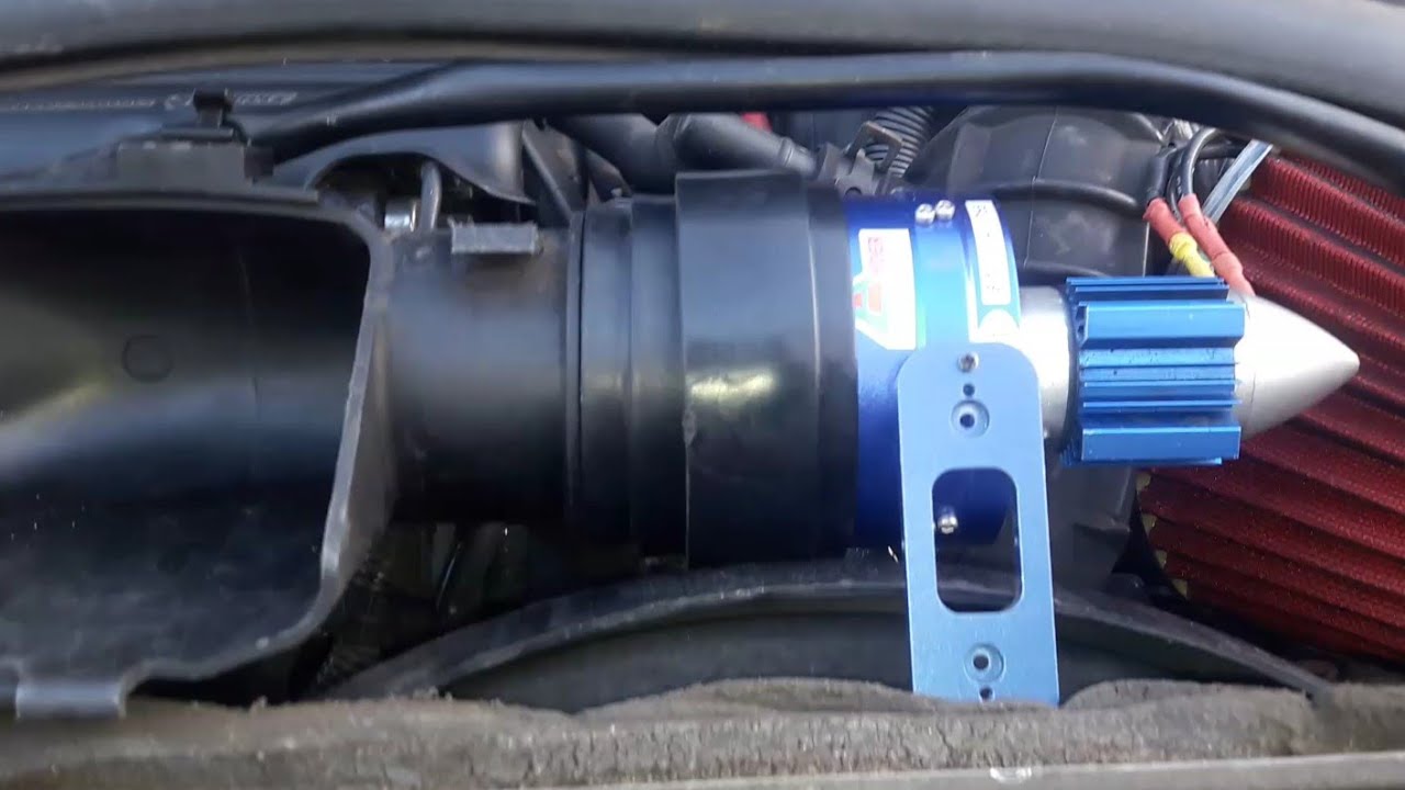 Mini R50 EDF Forced cold air feed