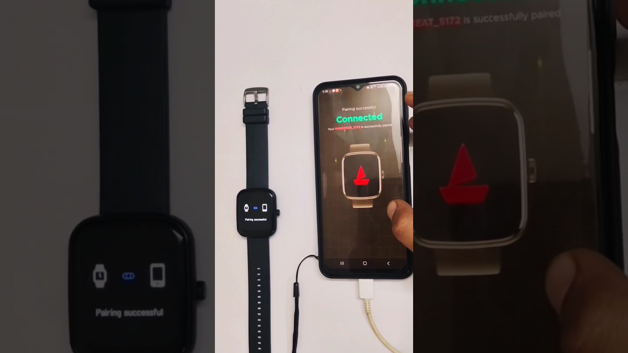 how to connect boat wave beat  smartwatch to mobile | boat wave beat connect| boat crest #wavebeat