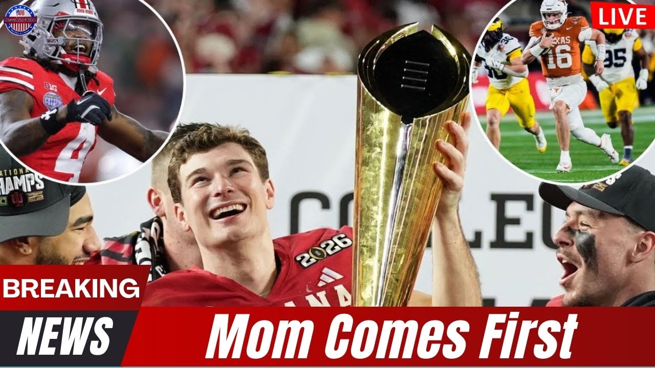 Fernando Mendoza Emotional Championship Moment With Mom Goes Viral🔴 LIVE BREAKING NEWS
