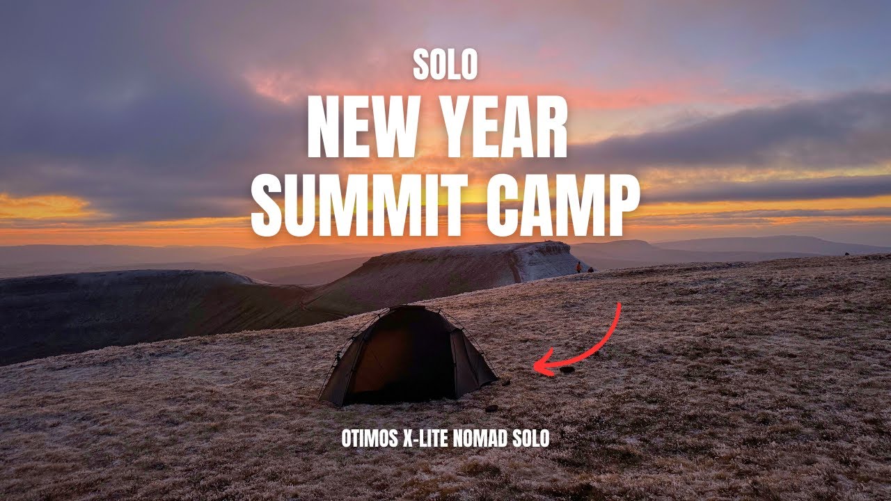 Pen Y Fan solo summit camp | -10 degree wind chill