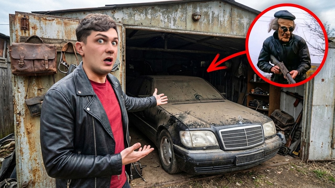 Купили на Аукционе Гараж Деда за 40 тысяч... А Там Мерседес!?