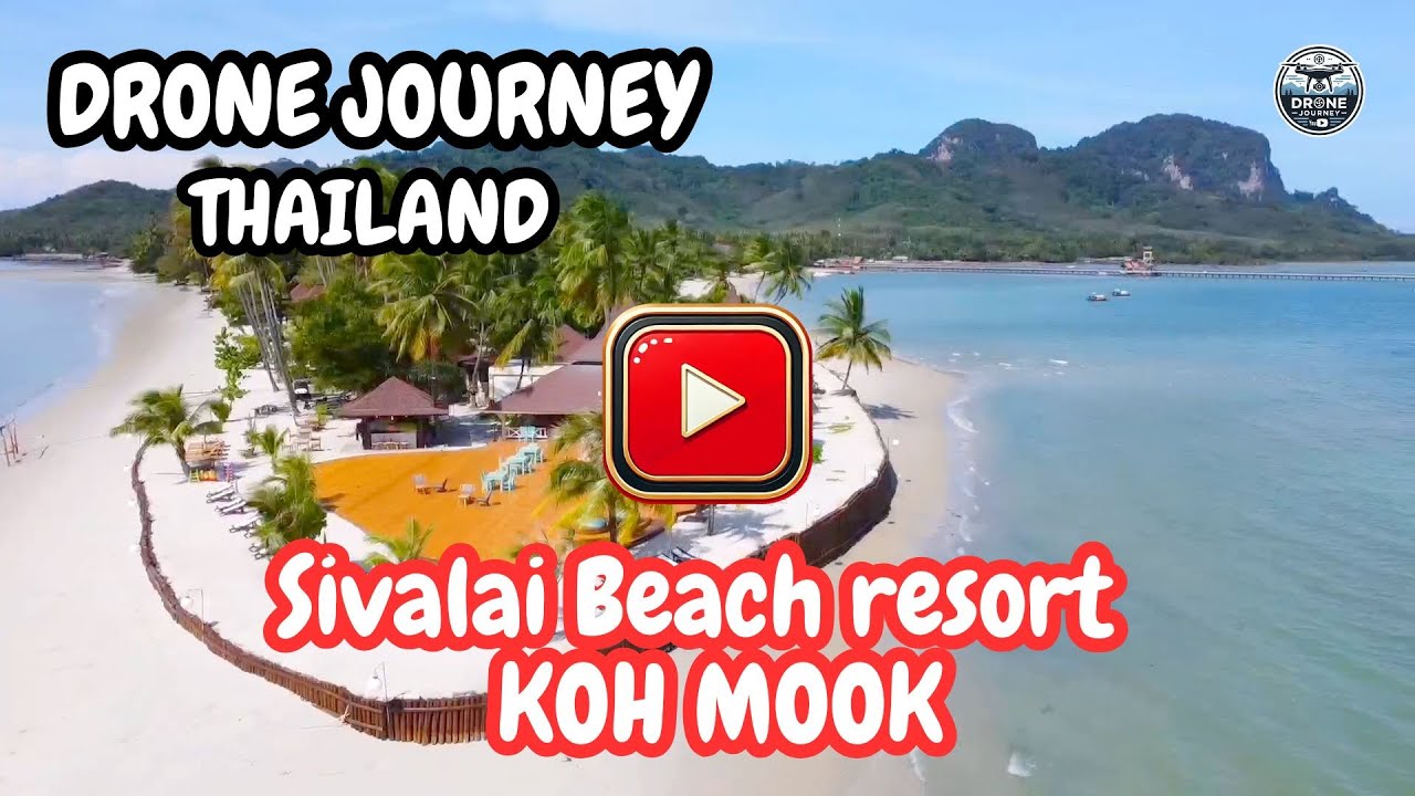 SIVALAI BEACH RESORT - KOH MOOK - THAILAND#Travel #Drone #Thailand