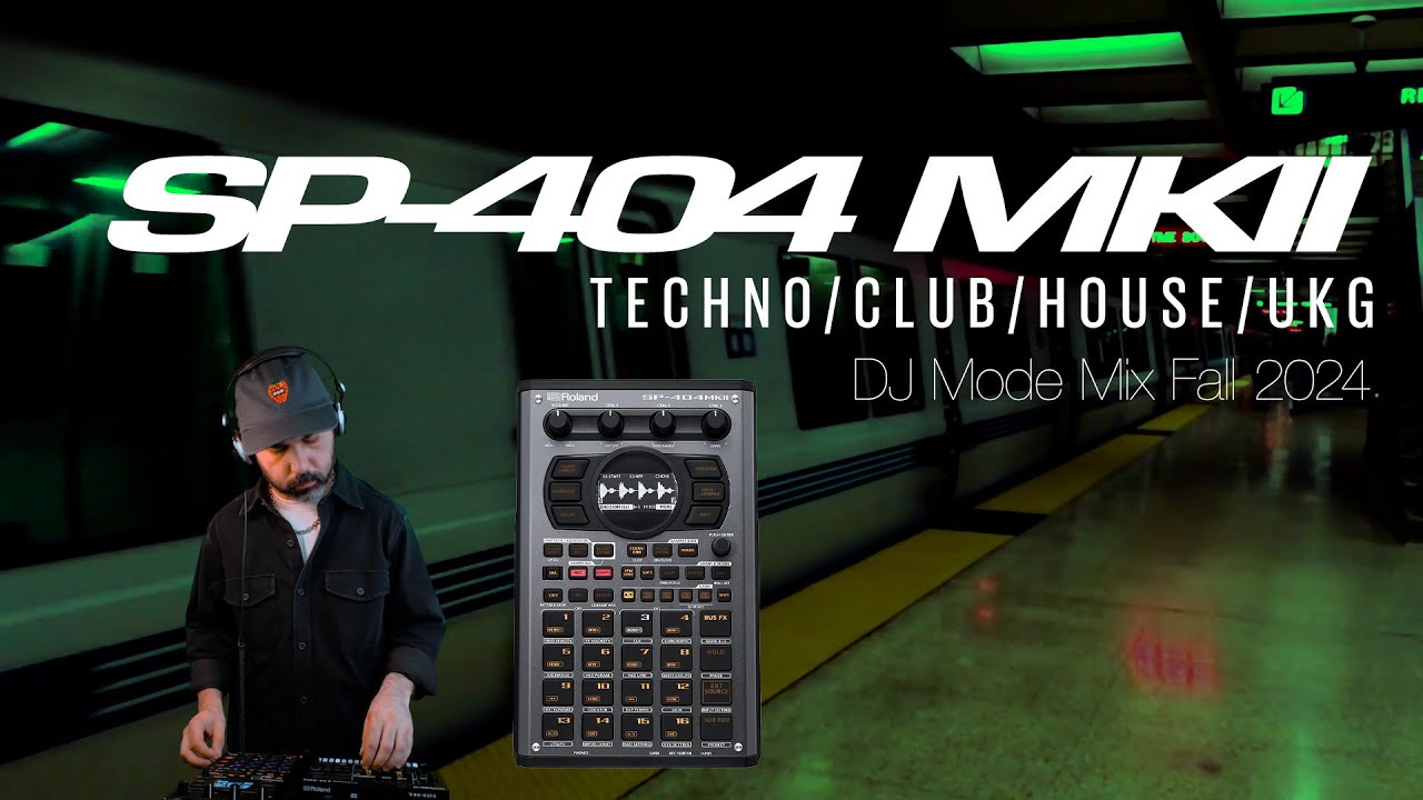 SP-404 MK2 DJ Mode Mix October 2024 // Techno, Club, House, UK Garage