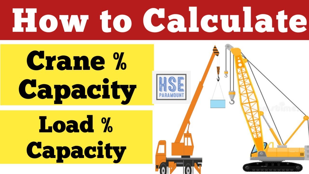 How to Calculate Crane % Capacity in Hindi? HSE Paramount