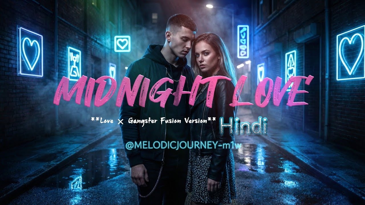 Midnight Love || Hindi Song || Love × Gangster Fusion Version || @MelodicJourney-m1w 