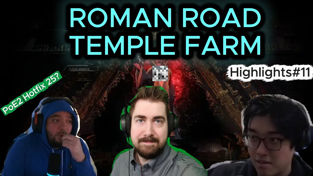 PoE 2 Rome was built in a day (TEMPLE tech) , PoE 1 Private league
