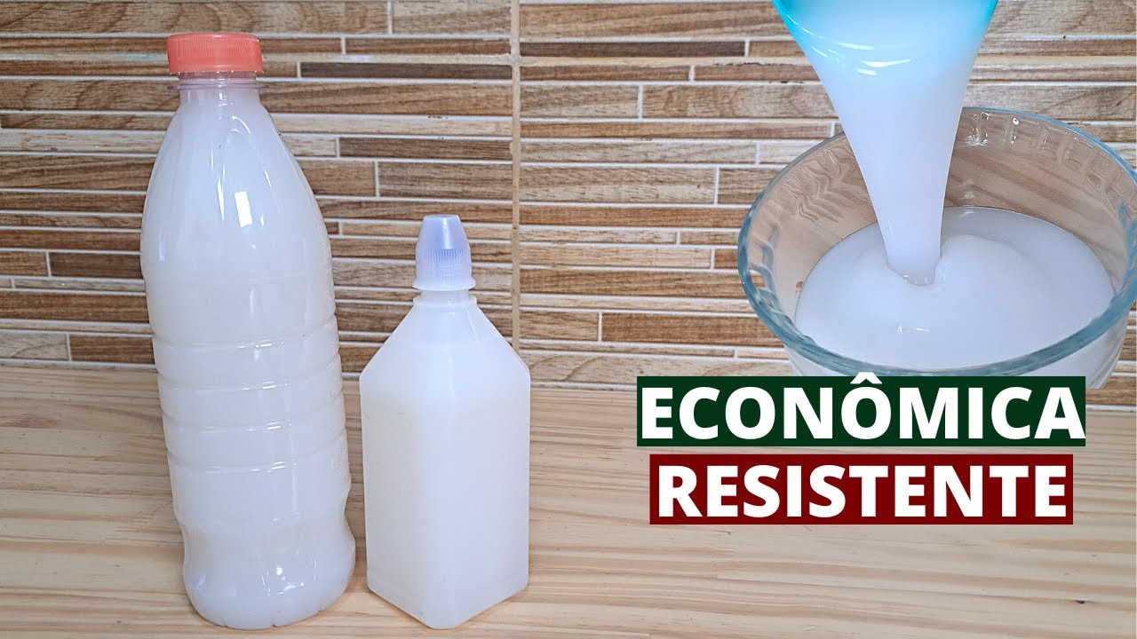 TÁ PRECISANDO DE COLA AÍ ?  FAÇA COLA CASEIRA SUPER RESISTENTE E ECONÔMICA