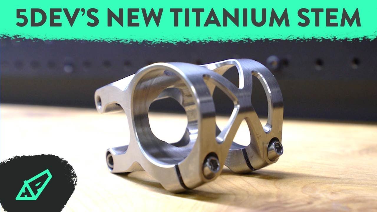 How It's Made - 5DEV's Brand New Titanium Stem: Inside 5DEV Headquarters