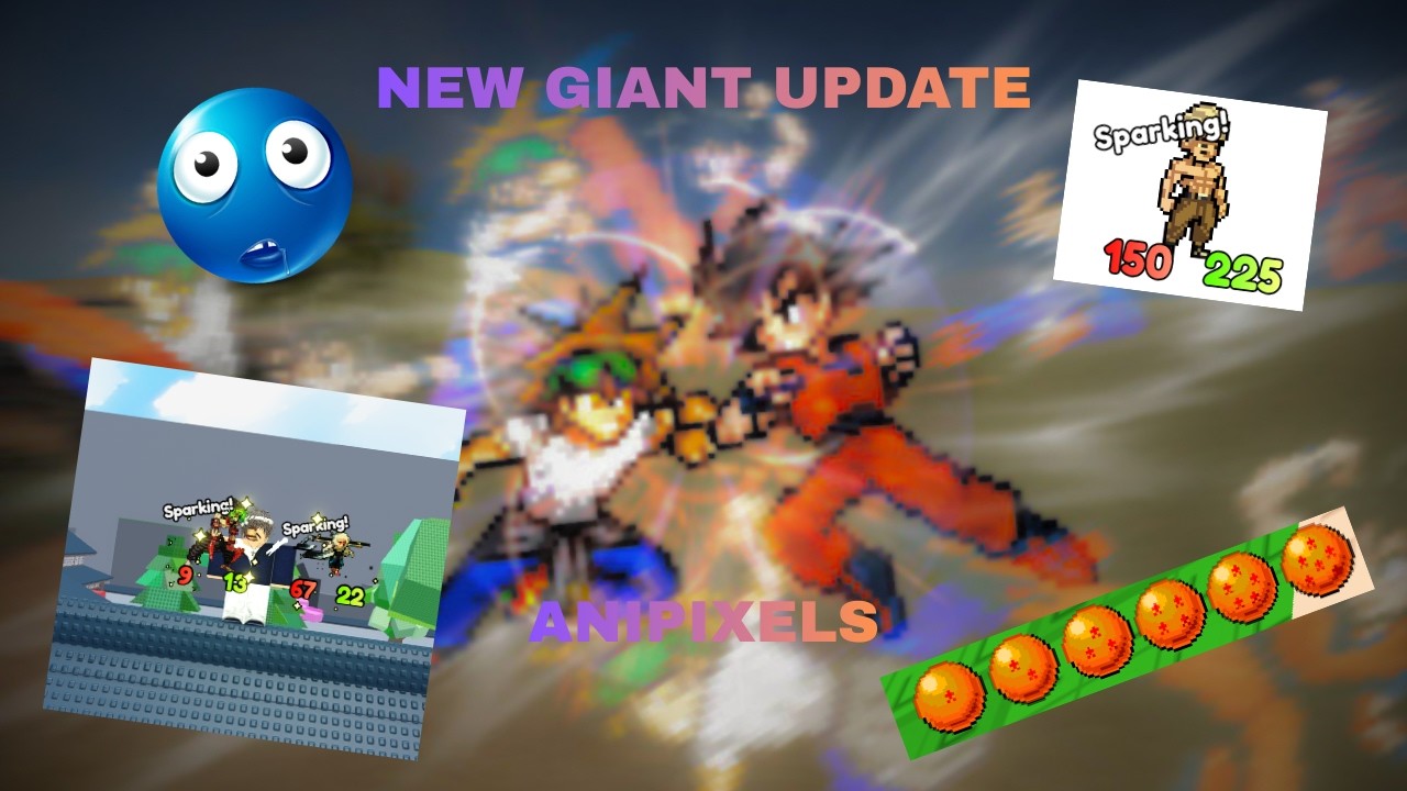 NEW BIG UPDATE! Sparking, Daily Quests, Dragon Balls, & More! // AniPixels